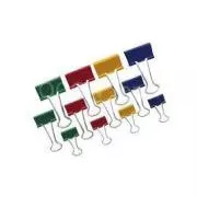 Clip Binder 15mm 12 Stück Farbe