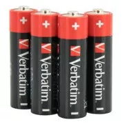 VERBATIM Alkaline Batterien AA, 4er Pack, LR6