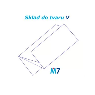 Papierhandtuchstoff V, 1-lagig STANDART, grün 5000 Stück