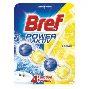 Toilettenvorhangkugeln Bref Power aktiv lemon 50g