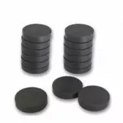 Magnete 16mm Ron 12Stk schwarz