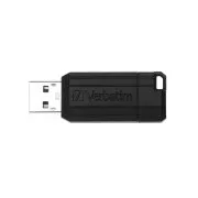 VERBATIM Flash Disk 8GB Store 'n' Go PinStripe, schwarz