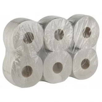 Toilettenpapier Jumbo 190mm 1vrs. recycelt 6pcs Verkauf nach Packung