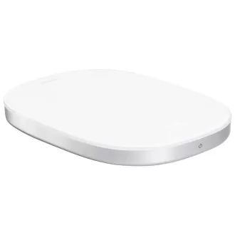ZWILLING Digitale Küchenwaage, Li-Ion-Akku, USB-Netzteil, Glas, silber - Enfinigy
