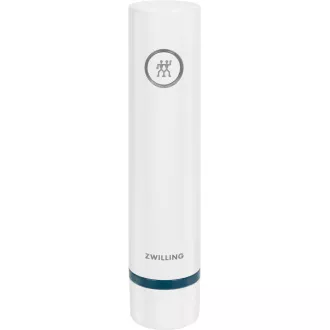 ZWILLING Vakuumier-Set, Glasbehälter, Kunststoffbehälter, 5 Beutel, Vakuumpumpe, blau - Fresh & Save