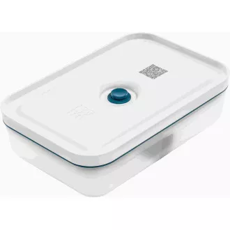 ZWILLING Vakuumier-Set, Glasbehälter, Kunststoffbehälter, 5 Beutel, Vakuumpumpe, blau - Fresh & Save
