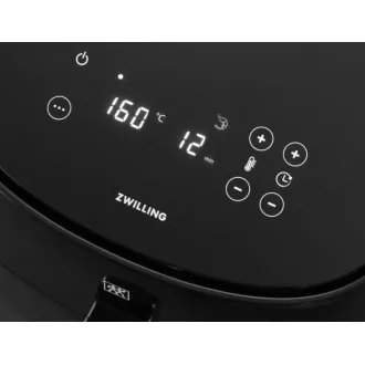 ZWILLING Heißluftfritteuse, 4 l, 1400 W, 80-200 °C, schwarz - Elektrik