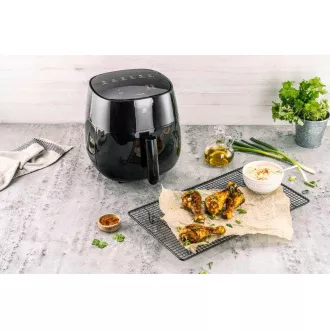 ZWILLING Heißluftfritteuse, 4 l, 1400 W, 80-200 °C, schwarz - Elektrik