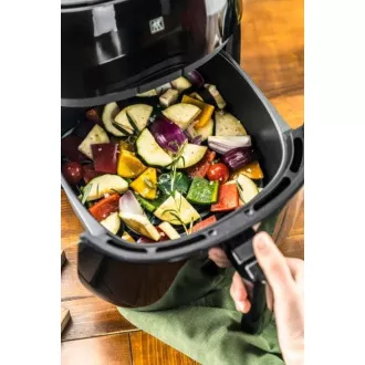 ZWILLING Heißluftfritteuse, 4 l, 1400 W, 80-200 °C, schwarz - Elektrik