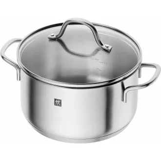 ZWILLING Kochtopfset, 5-teilig, Edelstahl - Flow