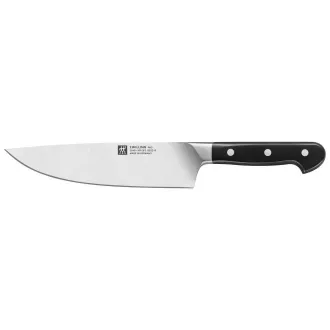 ZWILLING Messerset, 3-teilig, Edelstahl, Kochmesser 20 cm, Aufschnittmesser 20 cm, Spießmesser 10 cm - Pro