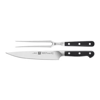 ZWILLING Tranchierbesteck, 1x Aufschnittmesser 20 cm, 1x Fleischgabel - Pro ZWILLING Tranchierbesteck, 1x Aufschnittmesser 20 cm, 1x Fleischgabel - Pro