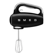 Smeg HMF01BLEU Stabmixer, 250 W, 9 Programme, Timer, Turbo, elektronischer Geschwindigkeitsregler, schwarz
