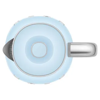 Smeg KLF05PBEU Mini-Wasserkocher, 0,8 l / 3 Tassen, 1400 W, Stil der 50er Jahre, pastellblau Smeg KLF05PBEU Mini-Wasserkocher, 0,8 l / 3 Tassen, 1400 W, Stil der 50er Jahre, pastellblau
