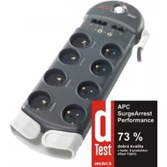 APC Home / Office SurgeArrest 6 Steckdosen mit Telefon- und Koaxschutz 230V Frankreich, 3m APC Home / Office SurgeArrest 6 Steckdosen mit Telefon- und Koaxschutz 230V Frankreich, 3m