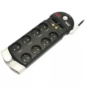 APC Home / Office SurgeArrest 6 Steckdosen mit Telefon- und Koaxschutz 230V Frankreich, 3m APC Home / Office SurgeArrest 6 Steckdosen mit Telefon- und Koaxschutz 230V Frankreich, 3m