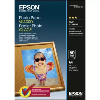 EPSON Papier A4 - Fotopapier glänzend A4 50 Blatt