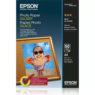 EPSON Papier A4 - Fotopapier glänzend A4 50 Blatt