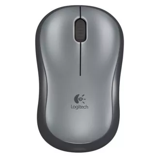 Logitech Kabellose Maus M185, USB-Dongle, grau