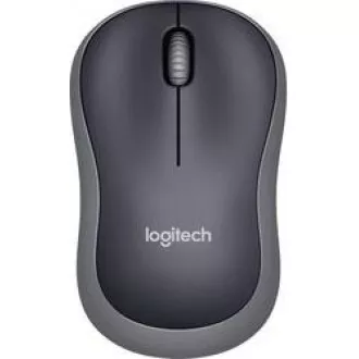 Logitech Kabellose Maus M185, USB-Dongle, grau