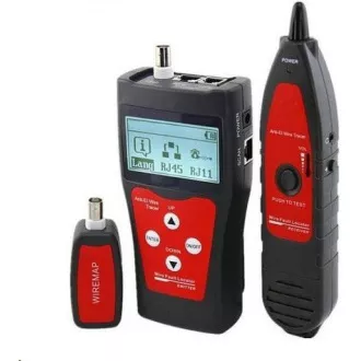 LAN Kabeltester TLCD76 mit LCD, Koax, Cat3/Cat5E/Cat6, UTP/STP, USB, Sonde LAN Kabeltester TLCD76 mit LCD, Koax, Cat3/Cat5E/Cat6, UTP/STP, USB, Sonde