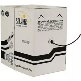 Installationskabel Solarix Outdoor Gel UTP, Cat5E, Draht, PE, Dose 305m SXKD-5E-UTP-PEG Installationskabel Solarix Outdoor Gel UTP, Cat5E, Draht, PE, Dose 305m SXKD-5E-UTP-PEG