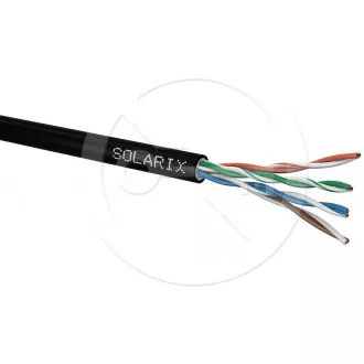 Installationskabel Solarix Outdoor Gel UTP, Cat5E, Draht, PE, Dose 305m SXKD-5E-UTP-PEG Installationskabel Solarix Outdoor Gel UTP, Cat5E, Draht, PE, Dose 305m SXKD-5E-UTP-PEG