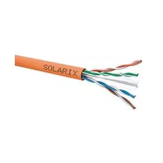 Installationskabel Solarix UTP, Kat6, Draht, LSOHFR, Spule 500m SXKD-6-UTP-LSOHFR-B2ca Installationskabel Solarix UTP, Kat6, Draht, LSOHFR, Spule 500m SXKD-6-UTP-LSOHFR-B2ca