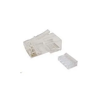 Solarix RJ45-Stecker CAT6 UTP 8p8c, ungeschirmt, flach montiert / 100 Stück KRJ45/6 Solarix RJ45-Stecker CAT6 UTP 8p8c, ungeschirmt, flach montiert / 100 Stück KRJ45/6