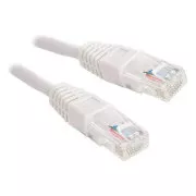 XtendLan Patchkabel Cat5E, UTP - 0, 5m, weiß (Verkauf von 10 Stück)