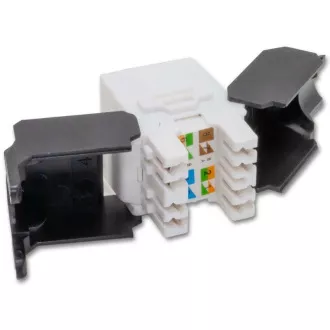 Keystone Cat5E, UTP, selbstschneidend, weiß Keystone Cat5E, UTP, selbstschneidend, weiß
