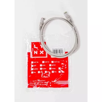 LYNX Patchkabel Cat5E, UTP - 1, 5m, grau LYNX Patchkabel Cat5E, UTP - 1, 5m, grau