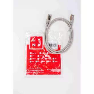 LYNX Patchkabel Cat5E, FTP - 3m, grau LYNX Patchkabel Cat5E, FTP - 3m, grau