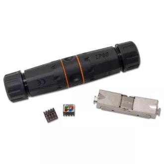 Wasserdichter Stecker STP RJ45, Cat5E, Cat6, Cat6A, Schutzart IP68 Wasserdichter Stecker STP RJ45, Cat5E, Cat6, Cat6A, Schutzart IP68