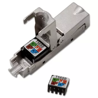 Wasserdichter Stecker STP RJ45, Cat5E, Cat6, Cat6A, Schutzart IP68 Wasserdichter Stecker STP RJ45, Cat5E, Cat6, Cat6A, Schutzart IP68