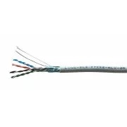 FTP-Kabel LYNX REELEX AIR, Cat5E, Draht, PVC, Eca, grau, 305m