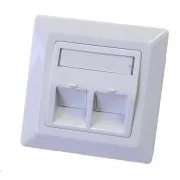 Universal-Steckdose 2 Anschluss - 80x80