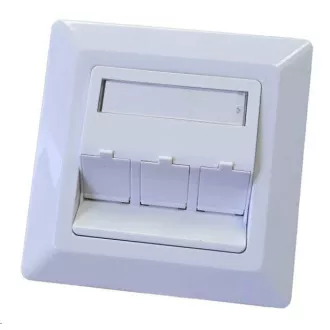 Universal-Steckdose 3 Anschluss - 80x80