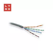 LYNX UTP-Kabel Cat5e, LSOH, vollverschweißt, innen, grau, Box 305m