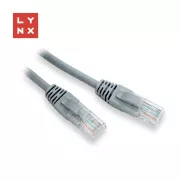 LYNX UTP-Patchkabel Cat5e, PVC, CCA, 2m, grau
