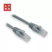 LYNX UTP-Patchkabel Cat6, PVC, 7m, grau