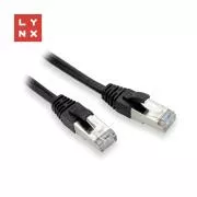LYNX FTP-Patchkabel Cat5e PVC, CCA, 20m, schwarz