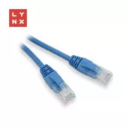 LYNX UTP-Patchkabel Cat5e, PVC, CCA, 2m, blau