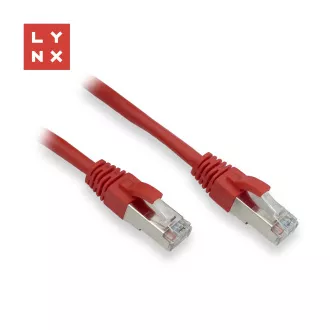 LYNX FTP-Patchkabel Cat5e PVC, CCA, 7m, rot LYNX FTP-Patchkabel Cat5e PVC, CCA, 7m, rot