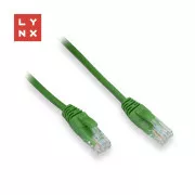LYNX UTP-Patchkabel Cat5e, PVC, CCA, 5m, grün