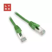 LYNX FTP-Patchkabel Cat5e PVC, CCA, 2m, grün