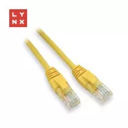 LYNX UTP-Patchkabel Cat5e, PVC, CCA, 7m, gelb