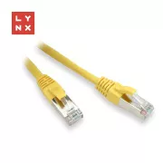 LYNX FTP-Patchkabel Cat5e PVC, CCA, 2m, gelb