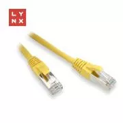 LYNX FTP-Patchkabel Cat5e PVC, CCA, 5m, gelb