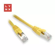 LYNX FTP-Patchkabel Cat5e PVC, CCA, 7m, gelb